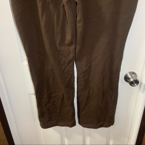 G.W. Sport Brown Pull On Stretch Pants size 3X - Picture 9 of 9